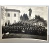 ANTICA FOTOGRAFIA COLLEGIO De FILIPPI Arona LAGO MAGGIORE STATUA San Carlo 1900