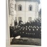 ANTICA FOTOGRAFIA COLLEGIO De FILIPPI Arona LAGO MAGGIORE STATUA San Carlo 1900