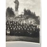 ANTICA FOTOGRAFIA COLLEGIO De FILIPPI Arona LAGO MAGGIORE STATUA San Carlo 1900