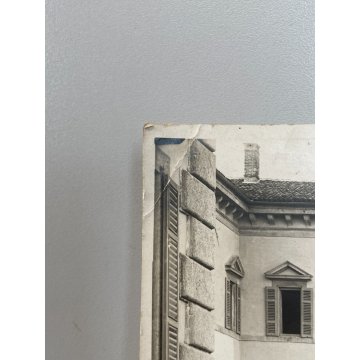 ANTICA FOTOGRAFIA COLLEGIO De FILIPPI Arona LAGO MAGGIORE STATUA San Carlo 1900