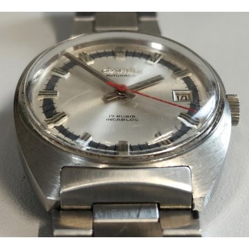 ANTICO OROLOGIO POLSO Garel AUTOMATIC cal. 2783 anni 70 Vintage Wrist Watch DATA