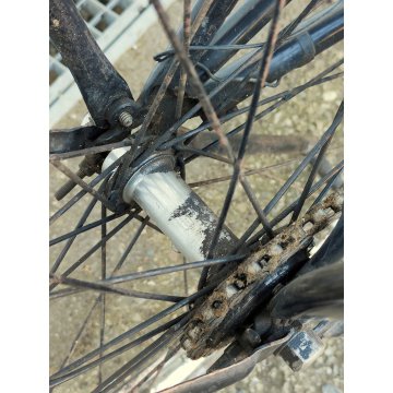 ANTICA BICICLETTA uomo TOSI freni bacchetta VINTAGE bici panettiere 26'' EPOCA