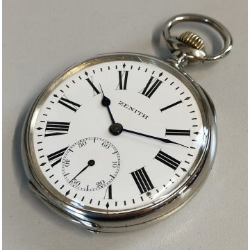 ANTICO OROLOGIO TASCA Zenith FS epoca 900 TASCHINO Old Railways Pocket Watch