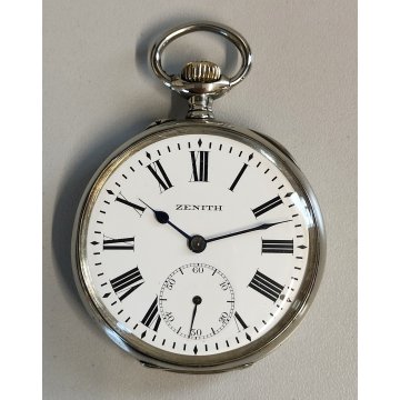 ANTICO OROLOGIO TASCA Zenith FS epoca 900 TASCHINO Old Railways Pocket Watch