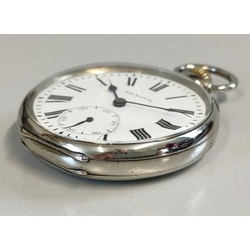 ANTICO OROLOGIO TASCA Zenith FS epoca 900 TASCHINO Old Railways Pocket Watch