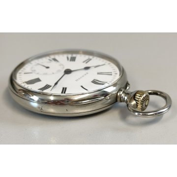 ANTICO OROLOGIO TASCA Zenith FS epoca 900 TASCHINO Old Railways Pocket Watch
