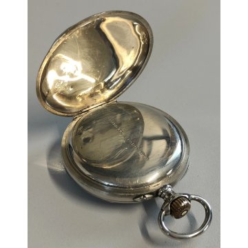 ANTICO OROLOGIO TASCA Zenith FS epoca 900 TASCHINO Old Railways Pocket Watch