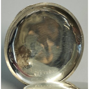 ANTICO OROLOGIO TASCA Zenith FS epoca 900 TASCHINO Old Railways Pocket Watch