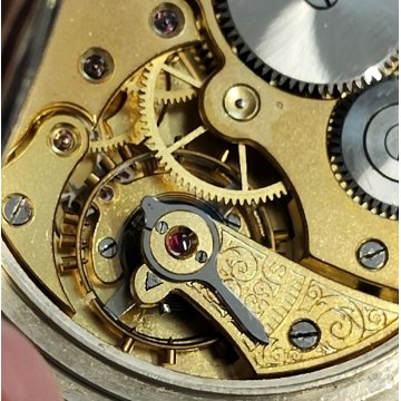 ANTICO OROLOGIO TASCA Zenith FS epoca 900 TASCHINO Old Railways Pocket Watch