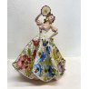 GRANDE SCULTURA CERAMICA G. Girardi BALLERINA GITANA FLAMENCO N° 520 42 cm/h '50