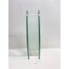 GRANDE VASO CRISTALLO MOLATO CENTROTAVOLA CUT Crystal VASE MODERN DESIGN '900