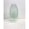 GRANDE VASO CRISTALLO MOLATO CENTROTAVOLA CUT Crystal VASE MODERN DESIGN '900