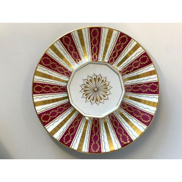 ZUPPIERA SUPPORTO COPERCHIO PORCELLANA Le Tallec PARIS hand painted FRANCE '900