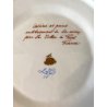 ZUPPIERA SUPPORTO COPERCHIO PORCELLANA Le Tallec PARIS hand painted FRANCE '900