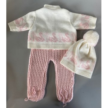 COMPLETO Furga ALTA MODA "BATUFFOLO" per bambola GIOVANNINA  vestito ABITO '60