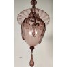 Raro ANTICO LAMPADARIO SOSPENSIONE anni 30 VETRO MURANO Vittorio Zecchin VENINI