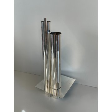 VASO Polivaso METALLO DESIGN Gio Ponti CHRISTOFLE FRANCE GALLIA Jacques Sitoleux