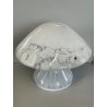 LAMPADA DA TAVOLO FUNGO VETRO MURANO Carlo Nason per Mazzega MUSHROOM ANNI 60