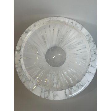 LAMPADA DA TAVOLO FUNGO VETRO MURANO Carlo Nason per Mazzega MUSHROOM ANNI 60