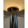 LAMPADA VINTAGE NERA METALLO CROMATO BAUHAUS ANNI 30 MINIMALISTA DESIGN LAMP