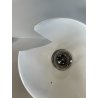 LAMPADA VINTAGE NERA METALLO CROMATO BAUHAUS ANNI 30 MINIMALISTA DESIGN LAMP