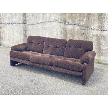 DIVANO DESIGN Afra & Tobia Scarpa "Coronado" B&B POLTRONA SOFA ARMCHAIR ANNI 70