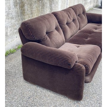 DIVANO DESIGN Afra & Tobia Scarpa "Coronado" B&B POLTRONA SOFA ARMCHAIR ANNI 70