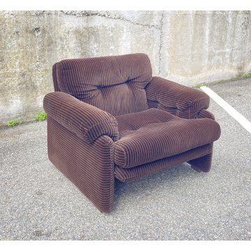 POLTRONA DESIGN Afra & Tobia Scarpa "Coronado" B&B SOFA DIVANO ARMCHAIR ANNI 70
