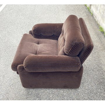 POLTRONA DESIGN Afra & Tobia Scarpa "Coronado" B&B SOFA DIVANO ARMCHAIR ANNI 70