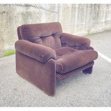 POLTRONA DESIGN Afra & Tobia Scarpa "Coronado" B&B SOFA DIVANO ARMCHAIR ANNI 70