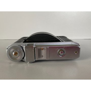 VINTAGE VOIGTLÄNDER PERKEO I FOLDING CAMERA Vaskar 1:45/80 LENS con CUSTODIA '50