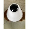 LAMPADA da TAVOLO FUNGO MUSHROOM VETRO MURANO BIANCO OPALINO ANNI '70