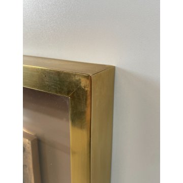 QUADRO BASSORILIEVO BRONZO BALLERINA FRANCO TROIANO FIGURA FEMMINILE DANZATRICE