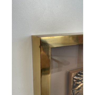 QUADRO BASSORILIEVO BRONZO BALLERINA FRANCO TROIANO FIGURA FEMMINILE DANZATRICE