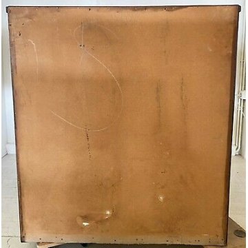 ANTICA CASSETTIERA PASTAIA 16 CASSETTI LEGNO PIOPPO ARCHIVIO UFFICIO 1900 EPOCA 