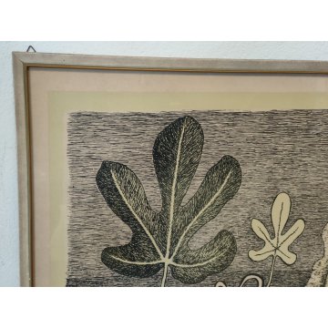 LITOGRAFIA Giuseppe Viviani DOLCI PASQUALI 1963 Stampa Multiplo Numerata 90/190