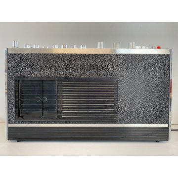 RADIO VINTAGE Grundig C4000 Automatic NERA FUNZIONANTE CUSTODIA ANTENNA '70