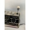 RADIO VINTAGE Grundig C4000 Automatic NERA FUNZIONANTE CUSTODIA ANTENNA '70