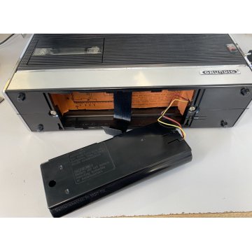 RADIO VINTAGE Grundig C4000 Automatic NERA FUNZIONANTE CUSTODIA ANTENNA '70