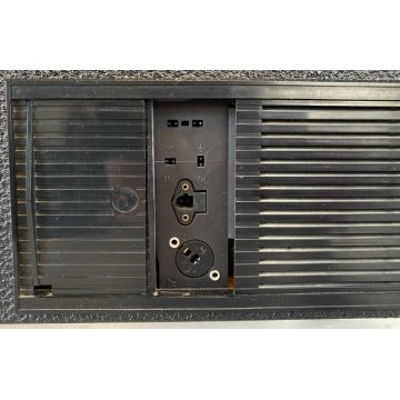 RADIO VINTAGE Grundig C4000 Automatic NERA FUNZIONANTE CUSTODIA ANTENNA '70
