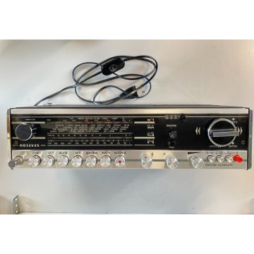 RADIO VINTAGE Grundig C4000 Automatic NERA FUNZIONANTE CUSTODIA ANTENNA '70