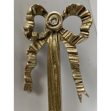 COPPIA APPLIQUE LAMPADA PARETE TORCERE 2 LUCI OTTONE DORATO XX sec