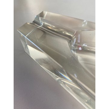 SVUOTATASCHE VINTAGE VETRO MURANO Mandruzzato CRISTALLO POSACENERE '60/'70
