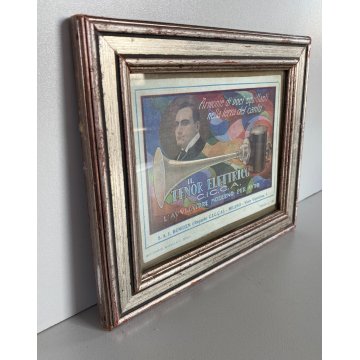 CARTOLINA PUBBLICITARIA TROMBA AUTO Il Tenor Elettrico C.I.C.C.A. ADVERTISEMENT