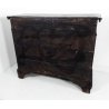 ANTICA CREDENZA VALDOSTANA LEGNO NOCE PATINA ORIGINALE SETTECENTO EPOCA 1700