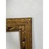 ANTICA GRANDE CORNICE DORATA BAROCCO LEGNO SCOLPITO 93 cm x 123 cm '1800 quadro