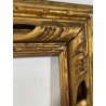 ANTICA GRANDE CORNICE DORATA BAROCCO LEGNO SCOLPITO 93 cm x 123 cm '1800 quadro