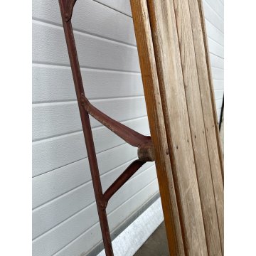 ANTICA SLITTA FLEXIBLE FLYER AIR LINE ANNI 60 LEGNO FERRO SLITTINO SLED RACE
