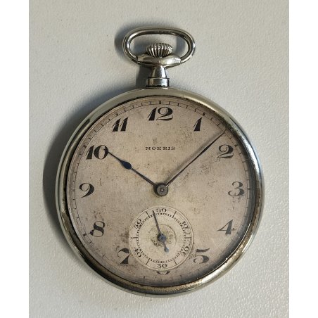 ANTICO OROLOGIO TASCA Moeris EPOCA 1900 Old Pocket Watch SWISS montre de poche