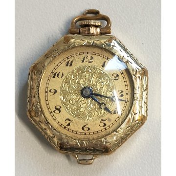 LOTTO 5 pz. OROLOGIO TASCA Monachina ARGENTO 925 epoca 900 Bulova Gold Filled